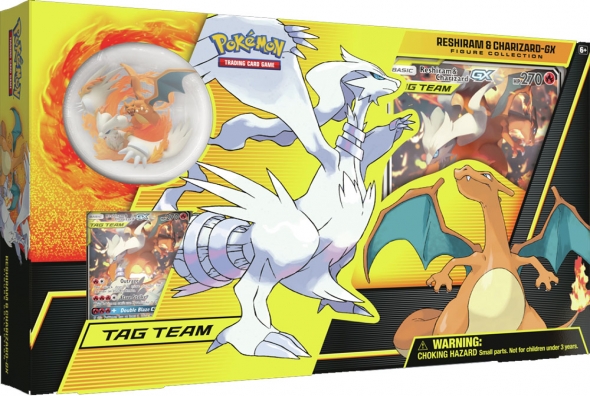 Pokémon Reshiram &amp; Charizard GX - Figure Collection Box