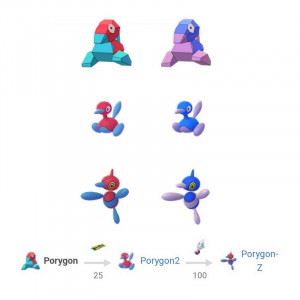 Pokémon GO - Evoluce Pokémona Porygon Shiny