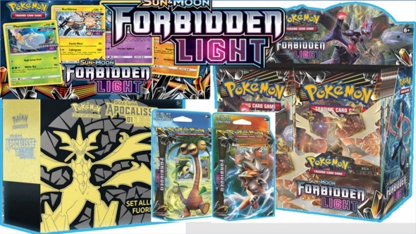 Přehled produktů z Pokémon Sun and Moon - Forbidden Light
