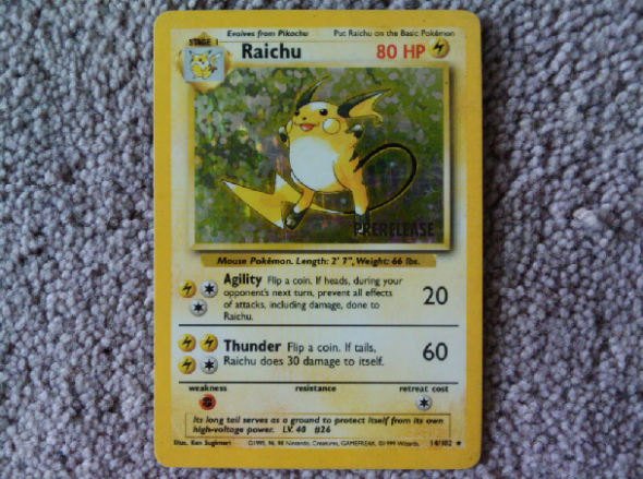 Prerelease Raichu