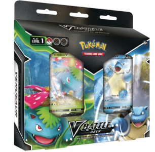 Pokemon V Battle Deck Bundle Venusaur Blastoise CZ