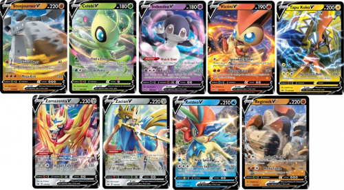 Pokémon TCG Noví Pokémoni V