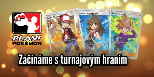 Začínáme s turnajovým hraním Pokémon TCG