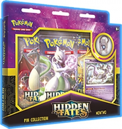 Pokémon Hidden Fates Mewto Pin Collection