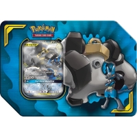 Pokémon Lucartio &amp; Melmetal-GX Tin