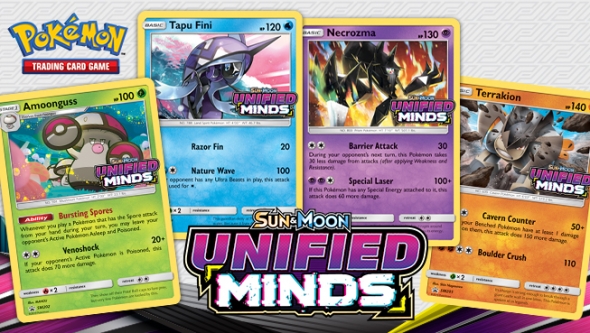 Pokémon Unified Minds pre-release Promo karty
