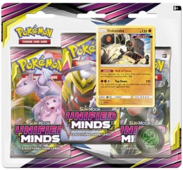 Pokémon Unified Minds 3-Pack Blister