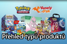 Přehled typů produktů Pokémon 2024