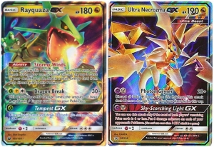 Rayquaza-GX a Ultra Necrozma-GX
