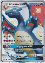 Hidden Fates - Shiny Charizard GX