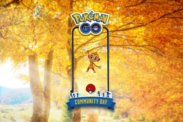 Pozvánka na Pokémon GO Community day - Chimchar