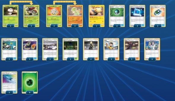 Pokémon TCG herní balíček s Amoongussem a Breloomem