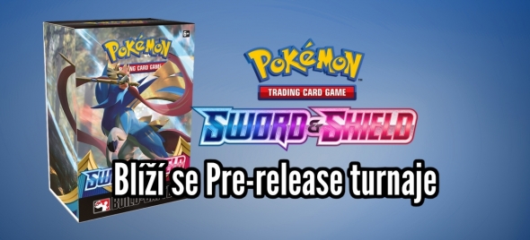Pokémon TCG Sword and Shield - prerelease turnaje v česku
