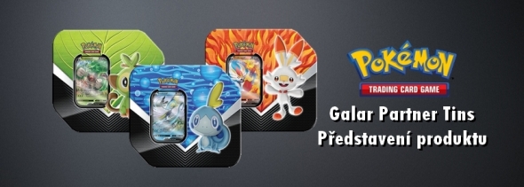 Pokémon Galar Partner Tins - představení produktu