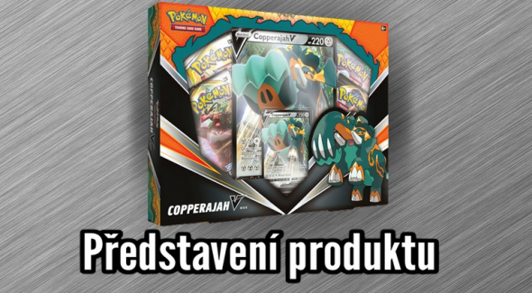 Pokémon Copperajah V Box - představení produktu