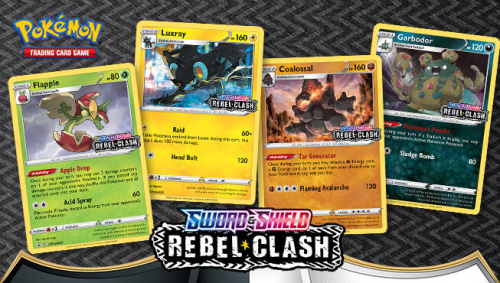 Pokémon TCG Rebel Clash Prerelease proma