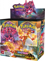 Pokémon TCG Darkness Ablaze Booster Box display 36 boosterů