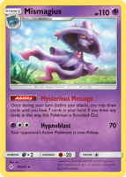 Pokémon karta Mismagius