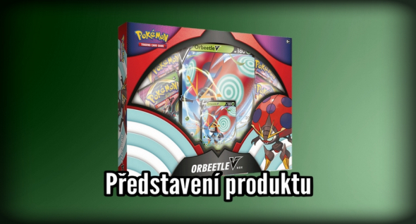 Pokémon TCG Orbeetle V Box - představení produktu