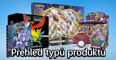 Pokémon TCG Typy produktů