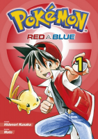 Pokémon Red a Blue manga komiks CZ