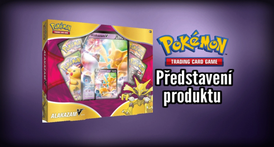 Pokémon TCG - Alakazam V Box - představení prodktu