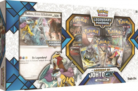 Legends of Johto Pokemon karty