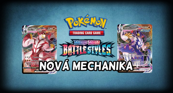 Pokémon nová mechanika Rapid Strike a Single Strike Battle Styles CZ