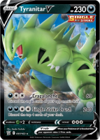 Pokémon Single Strike Tyranitar V