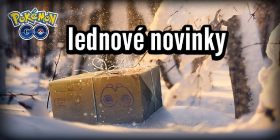 Pokémon GO - lednové novinky