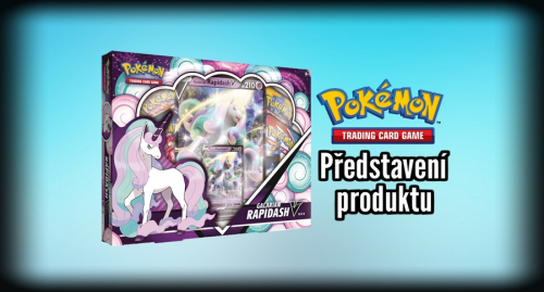 Pokémon TCG - Galarian Rapidash V Box - představení produktu