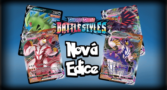 Pokémon TCG Battle Styles překlad karet CZ