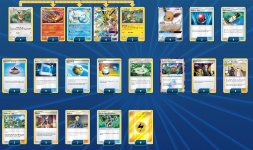 Pokémon TCG Eevee GX deck CZ