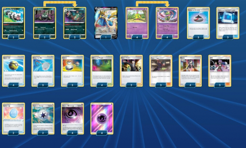 Pokémon TCG Xatu deck CZ