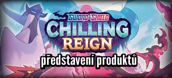 Pokémon TCG Chilling Reign představení produktů CZ