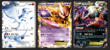 Pokémon karty EX a Full Art CZ