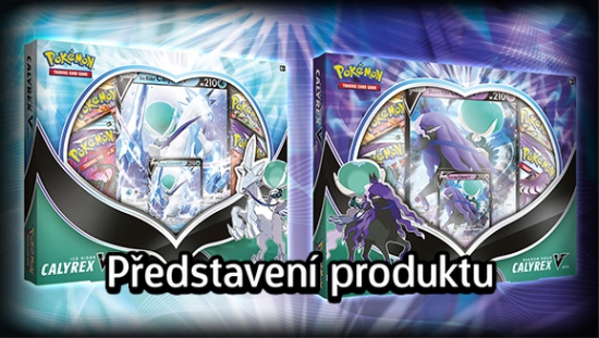 Pokémon TCG Ice Rider Calyrex a Shadow Rider Calyrex V Box představení produktu CZ SK