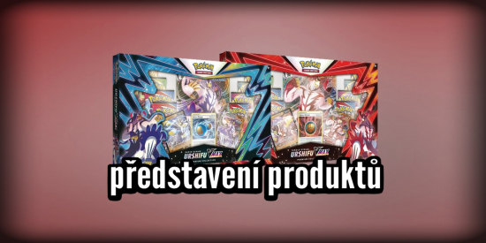 Pokemon TCG Rapid Strike Single Strike Urshifu VMAX Premium Collection představení produktu CZ