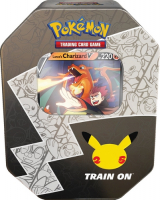 Pokémon TCG Celebrations Lance's Charizard V Tin CZ