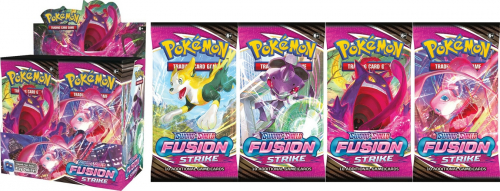 Pokemon TCG Fusion strike Boostery a Booster Box CZ