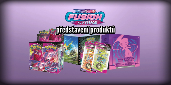 Pokémon TCG Fusion Strike - produkty CZ SK koupit