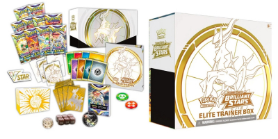 Pokemon TCG Sword and Shield - Brilliant Stars - Elite trainer box cz