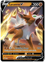 Pokemon TCG - Lycanroc V CZ SK