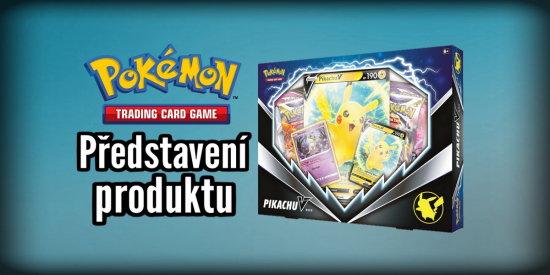 Pokemon TCG Pikachu V Box březen CZ SK