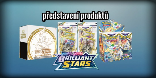 Pokémon TCG Brilliant Stars - produkty CZ SK koupit