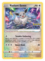 Pokémon TCG Pokémon GO Radiant Eeevee