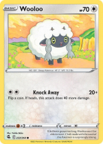 Pokemon TCG Wooloo karta cz