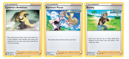 Pokemon TCG Cynthia’s Ambition a Korrina’s Focus