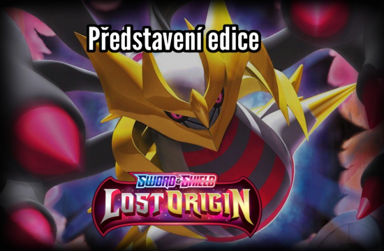Pokémon TCG Lost Origin představení edice cz sk