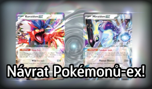 Pokémon TCG Pokémoni ex se vracejí cz sk